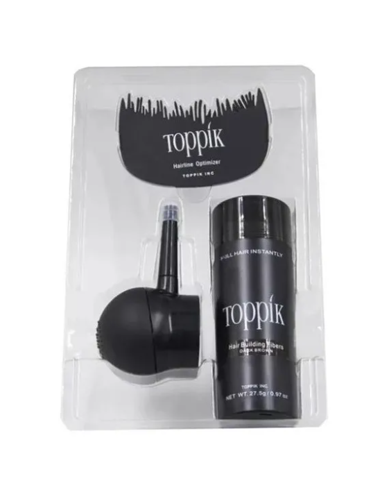 KIT PELO MÁGICO TOPPIK HAIR+ PEINE + APLICADOR